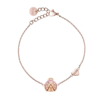 Βραχιόλι ALVIERO MARTINI 1A CLASSE Ladybug Lane Bracelet 1696953 Ροζ Χρυσό